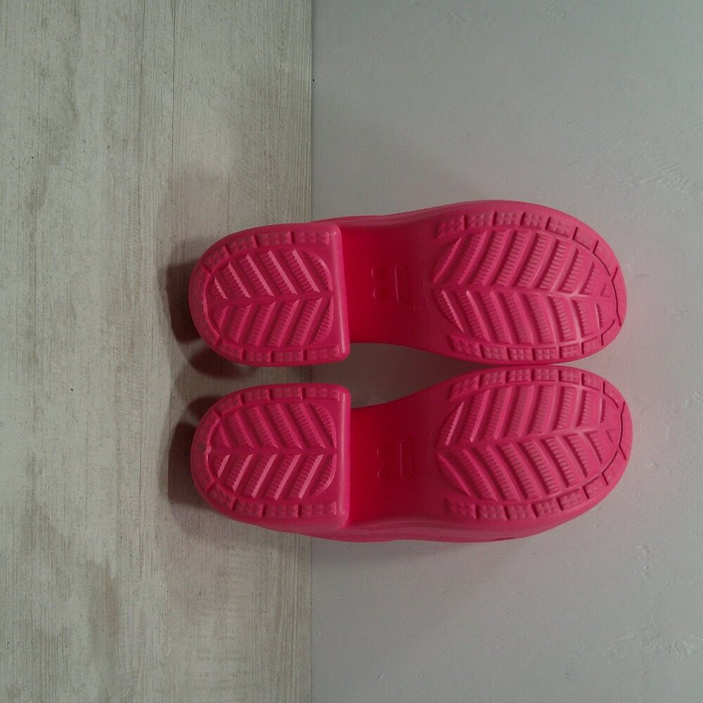 Crocs Siren Perfectly Pink Platform Comfort Clog Men's 10 | Women’s 12 – New - Picture 13 of 13